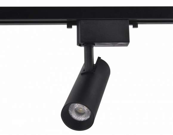 Однофазный LED светильник 10W 4200К для трека Ambrella light Track System GL5858 BK Однофазный LED светильник 10W 4200К для трека Ambrella light Track System GL5858 BK