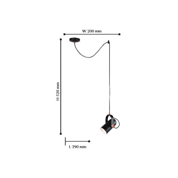 Подвесной светильник Favourite Ampolla 2007-1P Подвесной светильник Favourite Ampolla 2007-1P