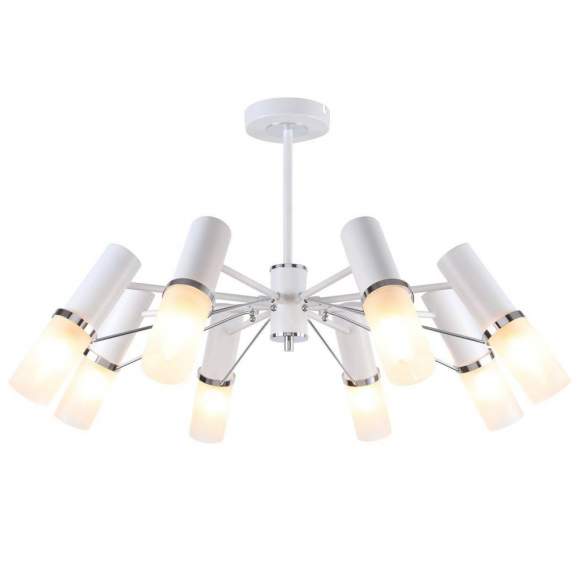 Люстра на штанге с лампочками F-Promo Viator 2559-8P+Lamps E14 Свеча Люстра на штанге с лампочками F-Promo Viator 2559-8P+Lamps E14 Свеча