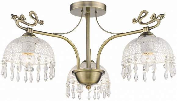 Потолочная люстра Velante с поддержкой Алиса 733-507-03-A Потолочная люстра Velante с поддержкой Алиса 733-507-03-A