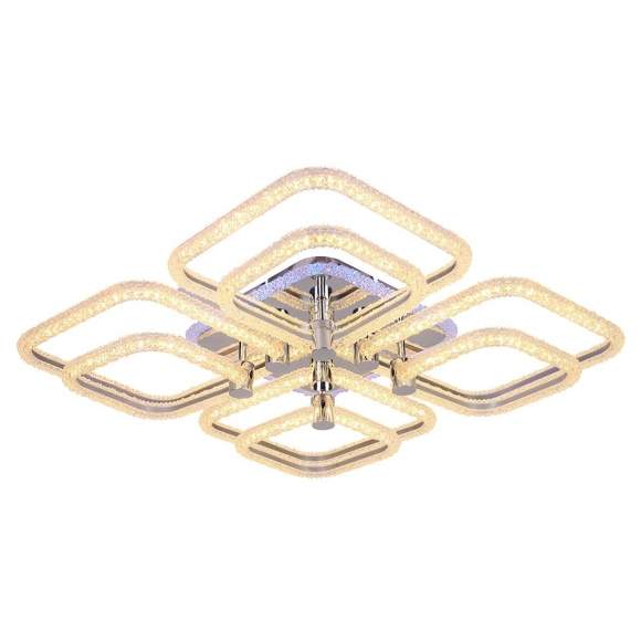 Потолочная светодиодная люстра с пультом ДУ Profit Light 8049/4+4 CHR C Потолочная светодиодная люстра с пультом ДУ Profit Light 8049/4+4 CHR C