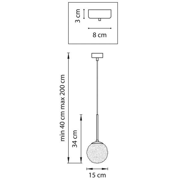 815210 Подвесной светильник Lightstar Bari (MD9500/1A)