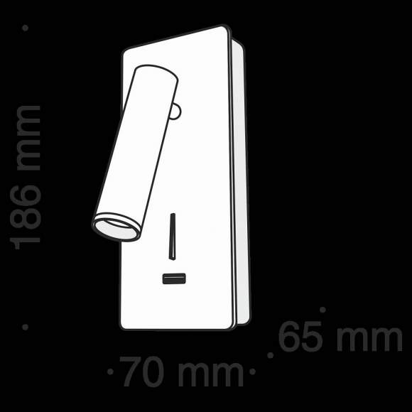 Спот светодиодный с USB Maytoni Mirax C041WL-L3W3K