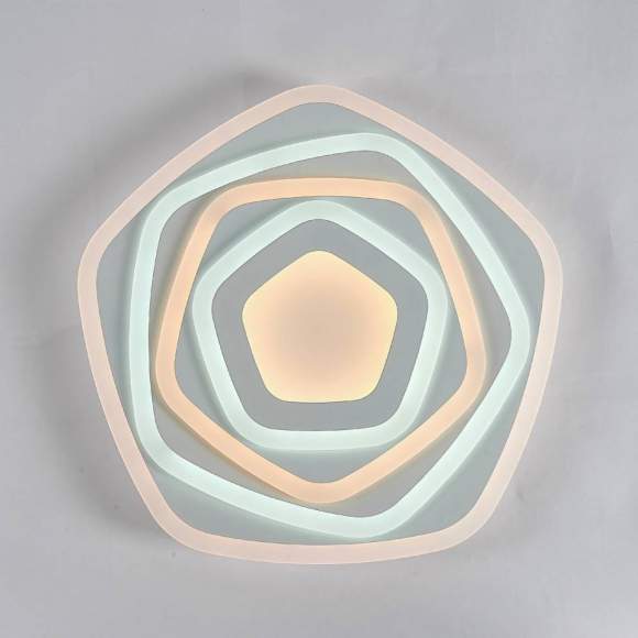 Светодиодная люстра с поддержкой ''Алиса'' и пультом Citilux Триест Смарт CL737A54E Светодиодная люстра с поддержкой ''Алиса'' и пультом Citilux Триест Смарт CL737A54E