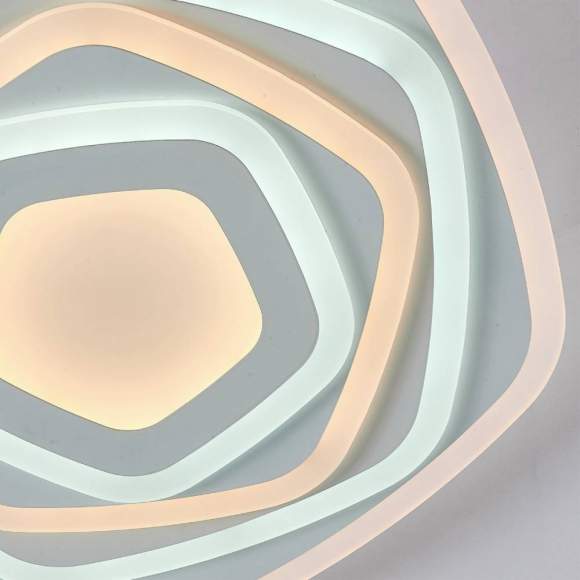 Светодиодная люстра с поддержкой ''Алиса'' и пультом Citilux Триест Смарт CL737A54E Светодиодная люстра с поддержкой ''Алиса'' и пультом Citilux Триест Смарт CL737A54E