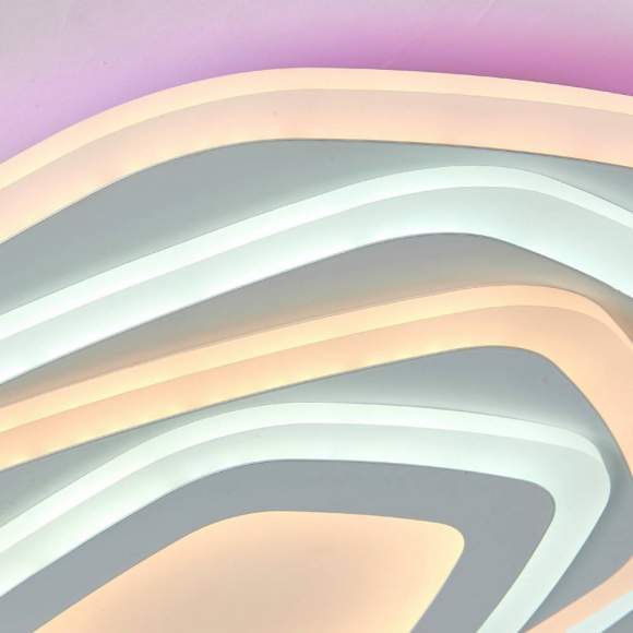 Светодиодная люстра с поддержкой ''Алиса'' и пультом Citilux Триест Смарт CL737A54E Светодиодная люстра с поддержкой ''Алиса'' и пультом Citilux Триест Смарт CL737A54E