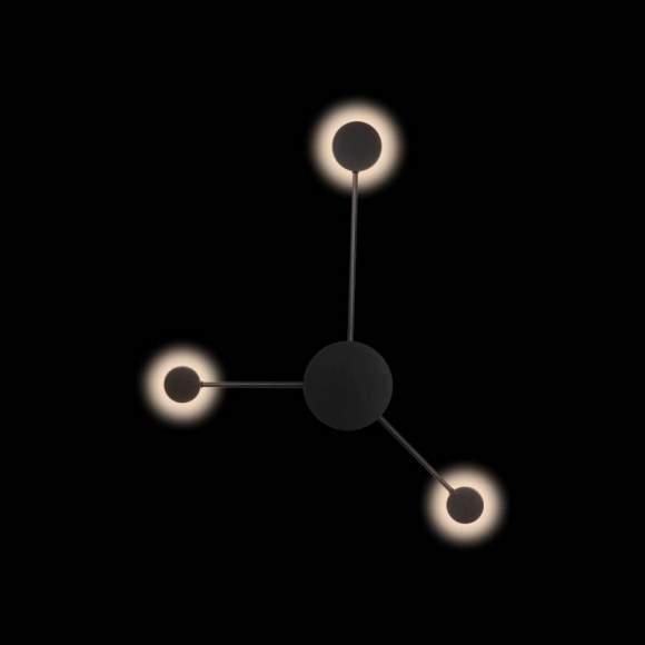 Настенный светодиодный светильник Loft It Rays 10059BK Настенный светодиодный светильник Loft It Rays 10059BK