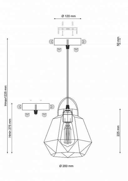 Narni 1941.1 White Подвесной светильник Lucia Tucci
