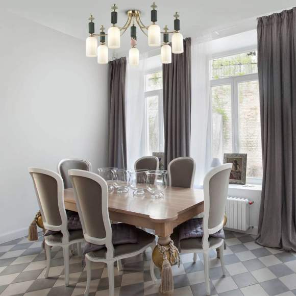 Потолочная люстра с лампочками Odeon Light Candy 4861/7C+Lamps E14 P45