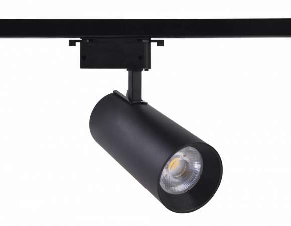 Однофазный LED светильник 20W 4200К для трека Ambrella light Track System GL5859 BK Однофазный LED светильник 20W 4200К для трека Ambrella light Track System GL5859 BK