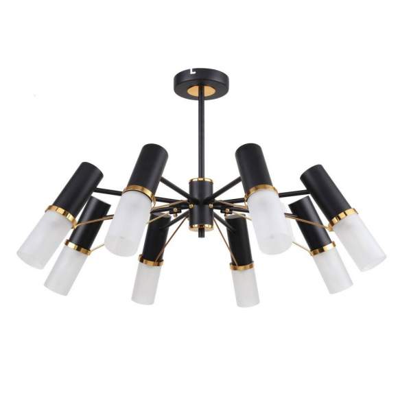 Люстра на штанге с лампочками F-Promo Viator 2558-8P+Lamps E14 Свеча