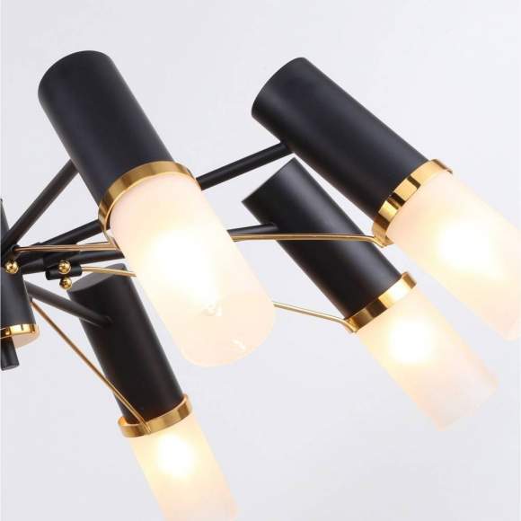 Люстра на штанге с лампочками F-Promo Viator 2558-8P+Lamps E14 Свеча