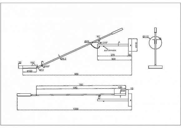 Светодиодный спот Maytoni Fad MOD070WL-L6W3K
