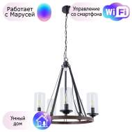 Подвесная люстра Arte Lamp Dalim с поддержкой Маруся A7014SP-5BK-М