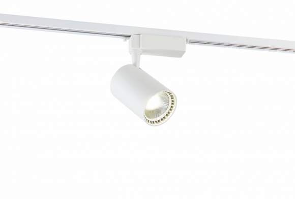 Однофазный LED светильник 20W 3000К для трека Syneil 2043-LED20TRW