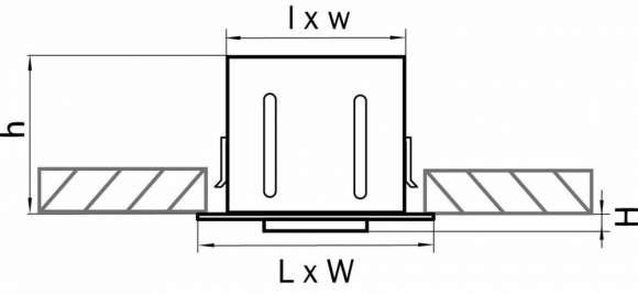 214017 Встраиваемый светильник Lightstar Cardano 214017 Встраиваемый светильник Lightstar Cardano