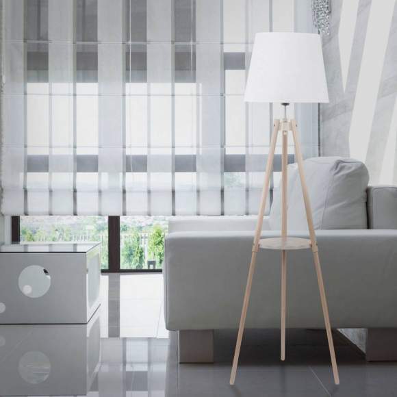 1092 lozano 1 Торшер со столиком TK Lighting1092 lozano 1