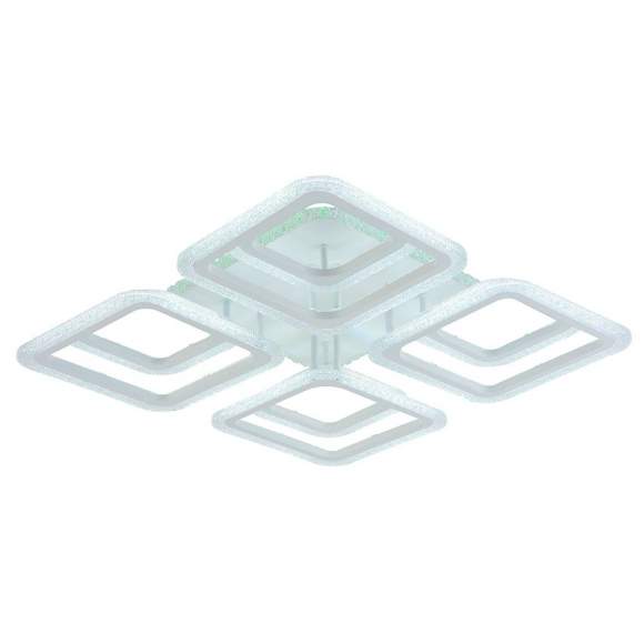 Светодиодная диммируемая люстра с ПДУ Profit Light 8087/4+4 WHT C 224W+11W RGB Светодиодная диммируемая люстра с ПДУ Profit Light 8087/4+4 WHT C 224W+11W RGB