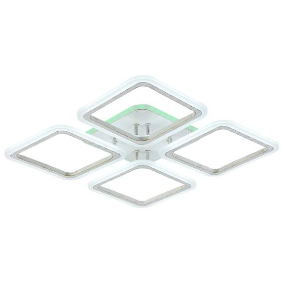 Светодиодная диммируемая люстра с ПДУ Profit Light 8075/4 PGD 112W+8W RGB Светодиодная диммируемая люстра с ПДУ Profit Light 8075/4 PGD 112W+8W RGB