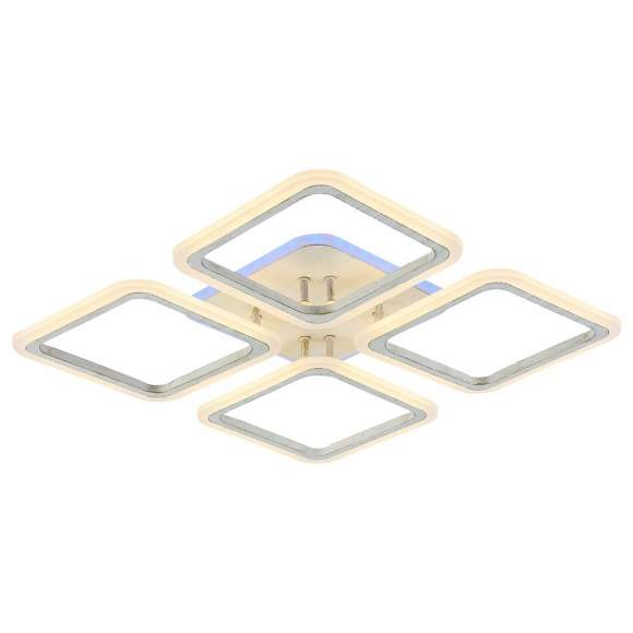 Светодиодная диммируемая люстра с ПДУ Profit Light 8075/4 PGD 112W+8W RGB Светодиодная диммируемая люстра с ПДУ Profit Light 8075/4 PGD 112W+8W RGB