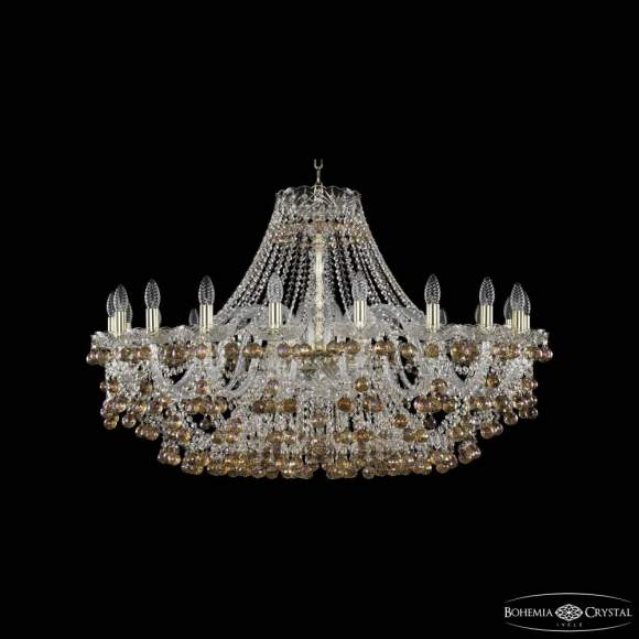 Люстра подвесная Bohemia Ivele Crystal 1409/20/400 G K777