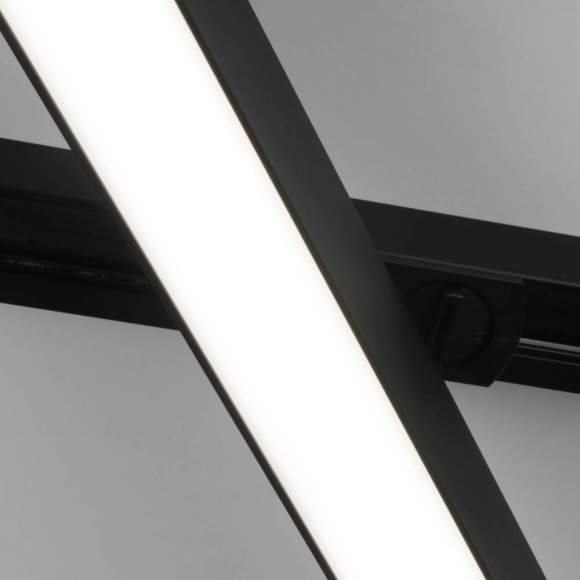 Однофазный LED светильник 20W 4200К (белый) для трека Elektrostandard X-Line черный матовый 20W 4200K (LTB54) однофазный (a052445) Однофазный LED светильник 20W 4200К (белый) для трека Elektrostandard X-Line черный матовый 20W 4200K (LTB54) однофазный (a052445)