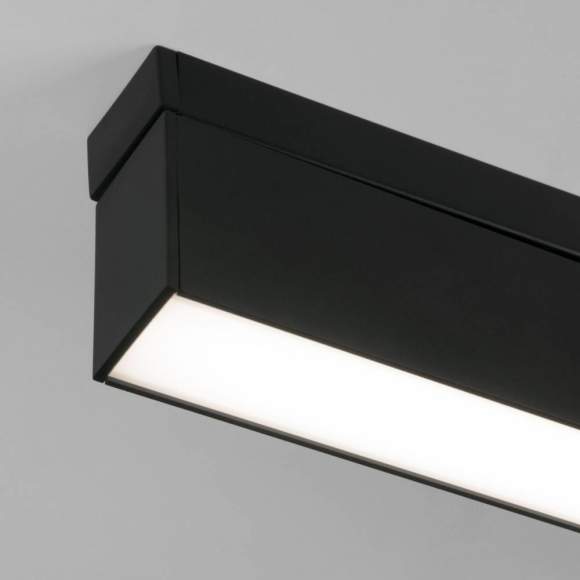 Однофазный LED светильник 20W 4200К (белый) для трека Elektrostandard X-Line черный матовый 20W 4200K (LTB54) однофазный (a052445) Однофазный LED светильник 20W 4200К (белый) для трека Elektrostandard X-Line черный матовый 20W 4200K (LTB54) однофазный (a052445)