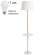 Торшер с лампочкой Arte lamp Connor A2102PN-1WH+Lamps