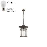 Уличный светильник с лампочкой Odeon Light Virta 4044/1+Lamps E27 P45