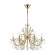 Подвесная люстра с лампочками Odeon Light Versia 4977/6+Lamps E14 Свеча