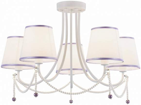 Потолочная люстра с лампочками Velante 314-007-05+Lamps E14 Свеча