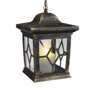 10227 Садовый светильник на солнечной батарее Bronze lantern Uniel USL-S-180-PT220
