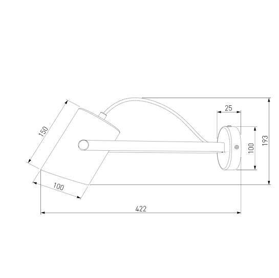 Спот Italio Eurosvet 20092/1 черный/античная бронза (a051717) Спот Italio Eurosvet 20092/1 черный/античная бронза (a051717)