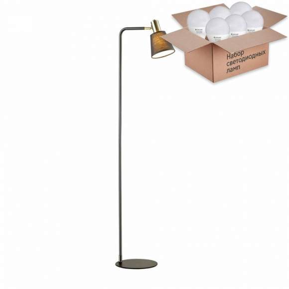 Торшер Lumion Marcus с лампочкой 3638/1F+Lamps E14 P45 Торшер Lumion Marcus с лампочкой 3638/1F+Lamps E14 P45