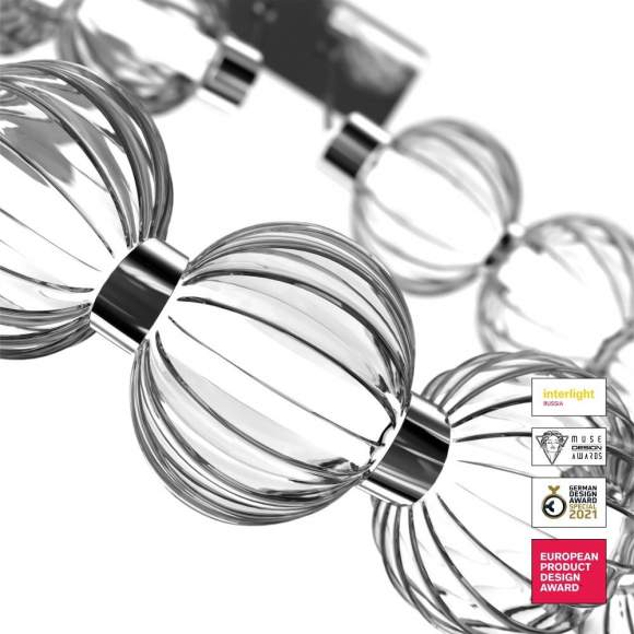 Подвесной светодиодный светильник Amulet Maytoni MOD555PL-L23CH4K