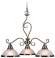 Люстра с лампочками Velante 357-503-03+Lamps