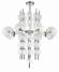Люстра на штанге Escada 10163/8PL E14*60W Chrome