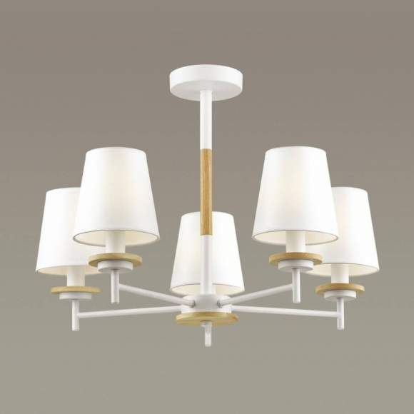 Люстра на штанге Lumion Betsy с поддержкой Алиса 4497/5C-A