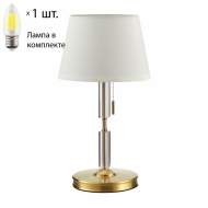 Настольная лампа с лампочкой Odeon Light London 4894/1T+Lamps Е27 Свеча