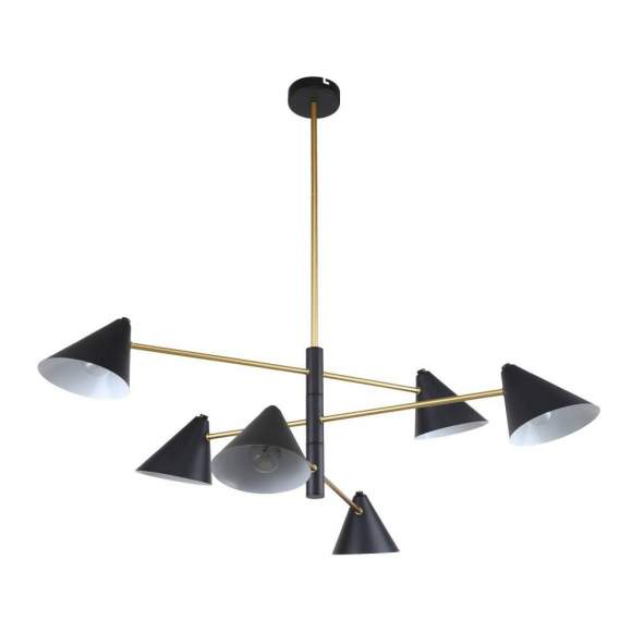 Люстра на штанге с лампочками F-Promo Trikoniya 3089-6P+Lamps E14 P45 Люстра на штанге с лампочками F-Promo Trikoniya 3089-6P+Lamps E14 P45