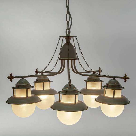 Подвесная люстра Abrasax L.9201-5CREAM/G Подвесная люстра Abrasax L.9201-5CREAM/G