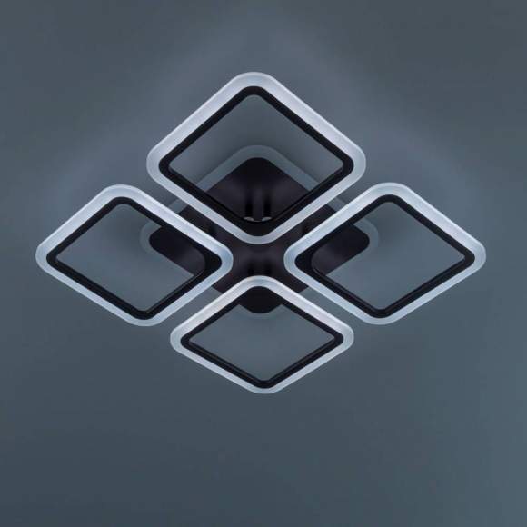 Потолочная светодиодная люстра с голосовым управлением Citilux Марсель Смарт CL232A145E Потолочная светодиодная люстра с голосовым управлением Citilux Марсель Смарт CL232A145E