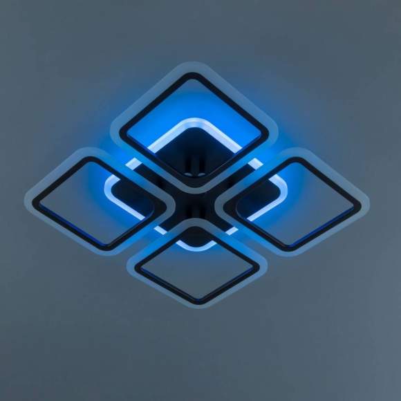 Потолочная светодиодная люстра с голосовым управлением Citilux Марсель Смарт CL232A145E Потолочная светодиодная люстра с голосовым управлением Citilux Марсель Смарт CL232A145E