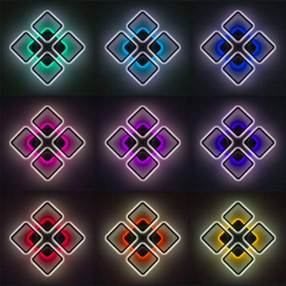 Потолочная светодиодная люстра с голосовым управлением Citilux Марсель Смарт CL232A145E Потолочная светодиодная люстра с голосовым управлением Citilux Марсель Смарт CL232A145E