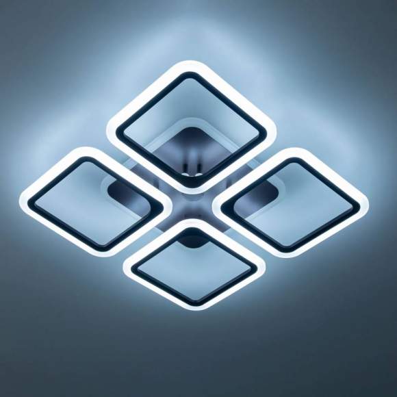 Потолочная светодиодная люстра с голосовым управлением Citilux Марсель Смарт CL232A145E Потолочная светодиодная люстра с голосовым управлением Citilux Марсель Смарт CL232A145E