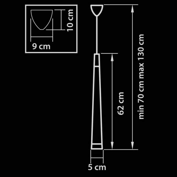 807013 Подвесной светильник Lightstar Punto champaign