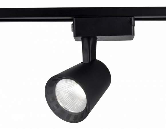 Однофазный LED светильник 15W 4200К для трека Ambrella light Track System GL5977 BK