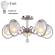 Потолочная люстра с лампочками F-Promo Fabbio 2349-5U+Lamps E14 P45