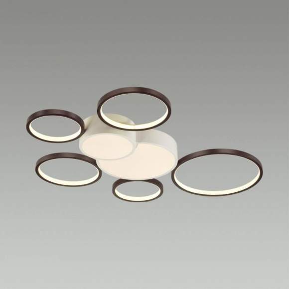 Потолочная светодиодная диммируемая люстра с пультом ДУ Lumion Norbert 5254/99CL