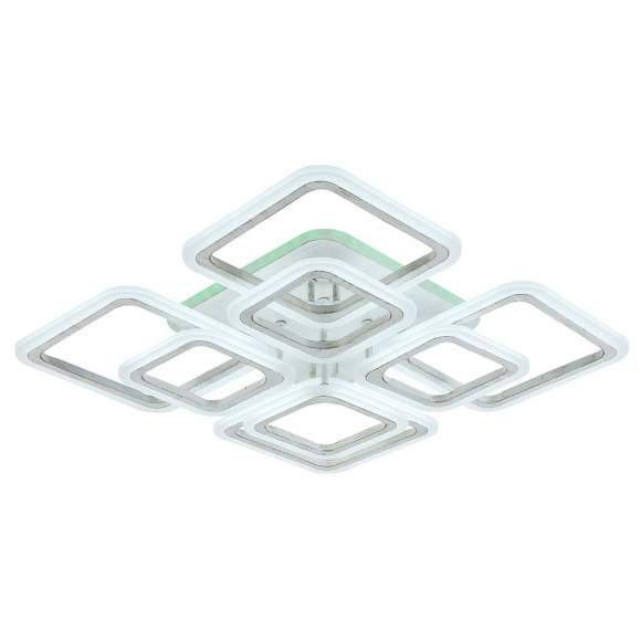 Светодиодная диммируемая люстра с ПДУ Profit Light 8075/4+4 PGD 176W+10W RGB Светодиодная диммируемая люстра с ПДУ Profit Light 8075/4+4 PGD 176W+10W RGB